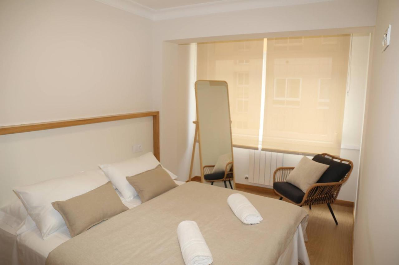 Apartamento Orzan Playa آكورونيا المظهر الخارجي الصورة