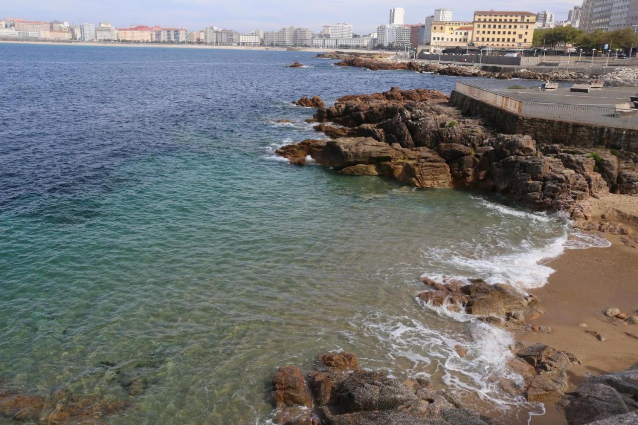 Apartamento Orzan Playa آكورونيا المظهر الخارجي الصورة